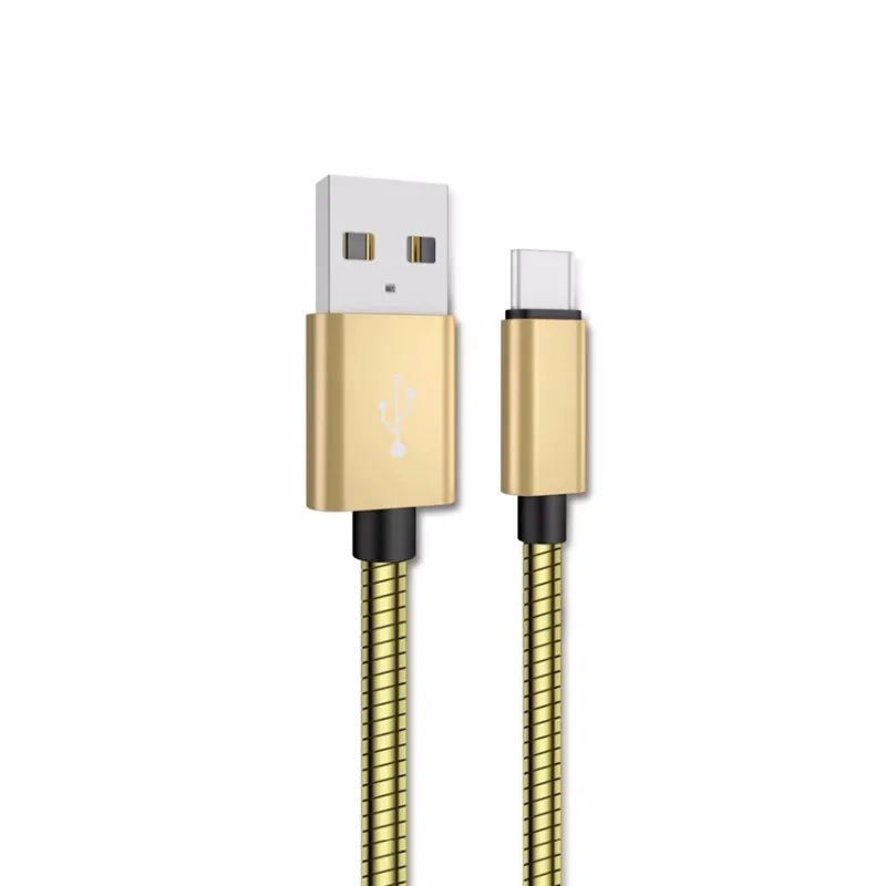 Myket, дизайн, металлический пружинный Micro USB кабель для samsung, Xiaomi, huawei, Android Phone, мини, портативный кабель для быстрой синхронизации данных и зарядки