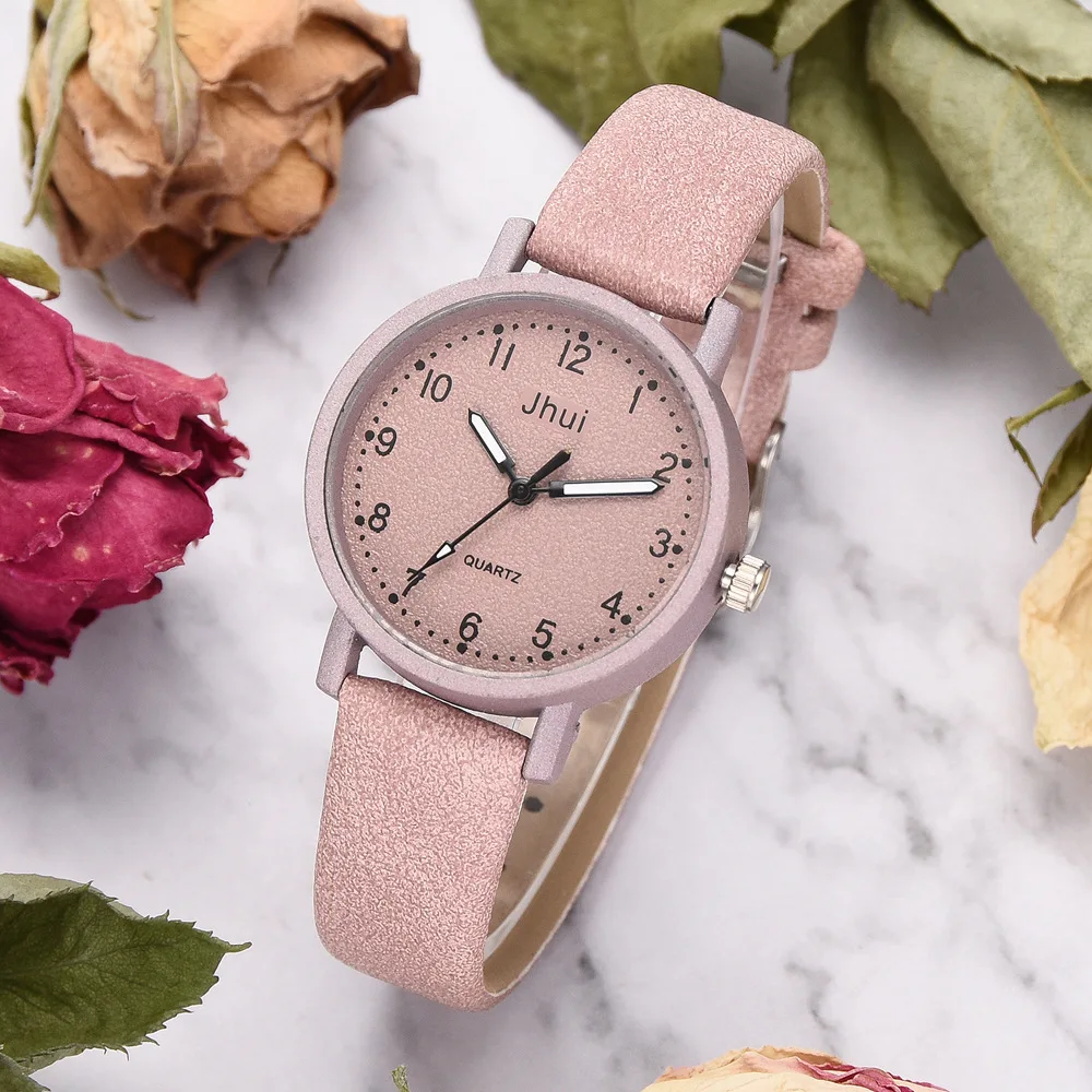 

montre dame 2020 Fashion Leather Wrist Watch Women Watches Top Brand Women's Watches Ladies Watch Clock Gift Relojes Mujer