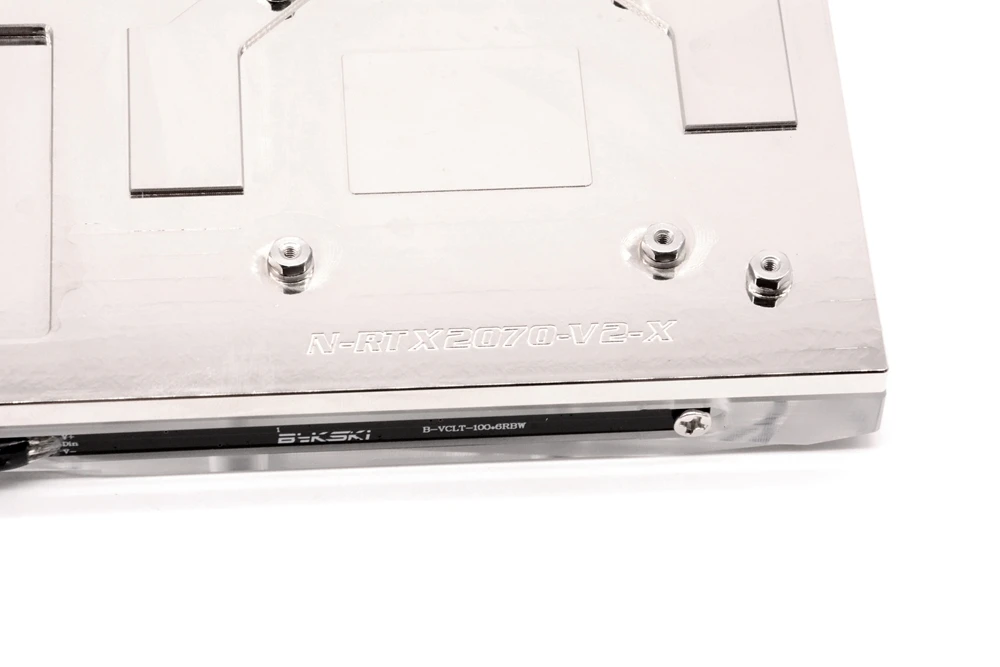 Bykski Water Block use for NVIDIA RTX2070 Founders Edition/Reference Edition/EVGA 2060/GTX1660Ti Full Cover GPU Block /RGB Light