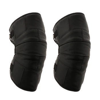 

Motorcycle Riding Warm Knee Pads Winter Knee Brace Short Cold-proof for Hiking Riding Skiing Outdoor Sports Black