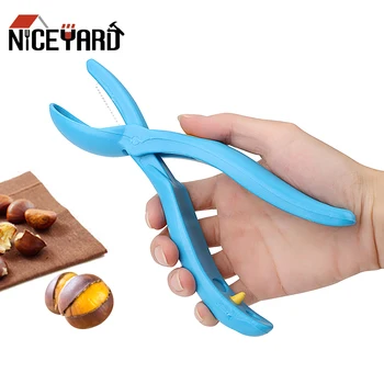 

Chestnut Clip Creative Gadget Chestnut Cutter Stainless Steel Practical Pecan Nut Sheller Walnut Pliers Clamp Kitchen Tool