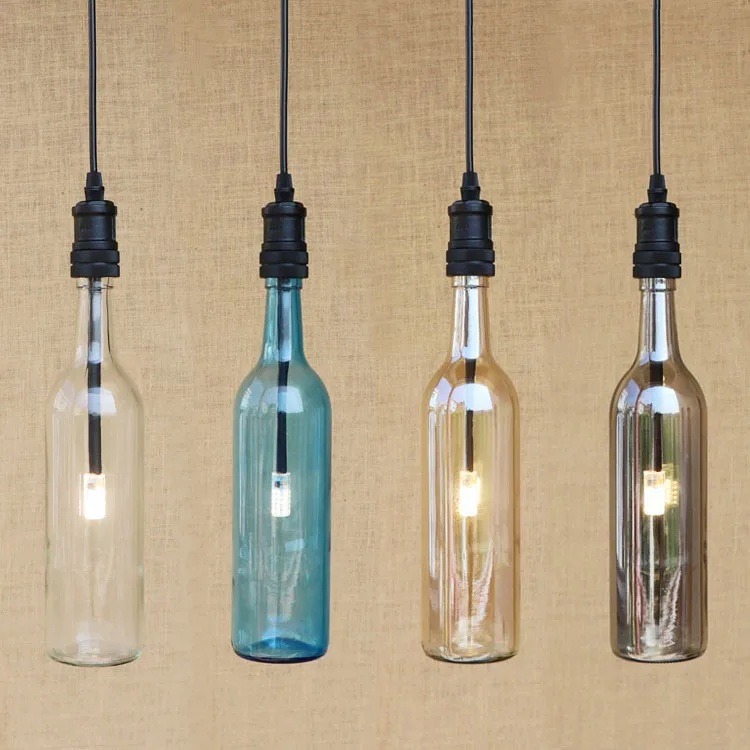 

16 bottle droplight n1 pipe 10 】 industrial wind corridor decoration bar nostalgia, wrought iron wall lamp