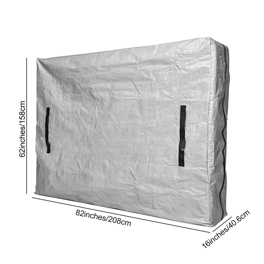 Waterproof PE Mattress Bag Zipper Storage Cover Dustproof Mattress Protector Moving Storage Bag Organizer