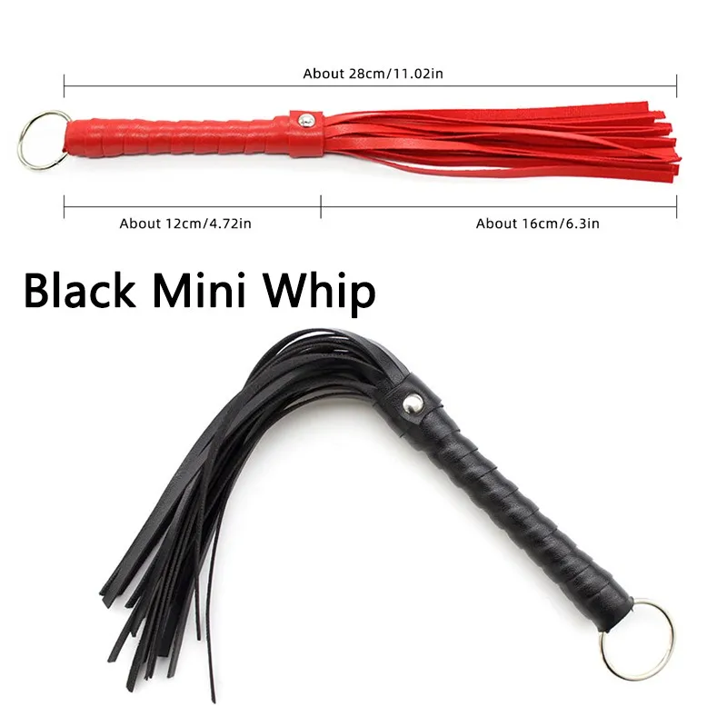 Sex Toys Erotic Sex Toy Sex Party Toys Sex Bondage Toys Slave Soft Leather Whip Adult Games BDSM Flogger Bondage Gear Sex Toys Flirt Couple Erotic Fetish Stimulates Queen Whips Cosplay