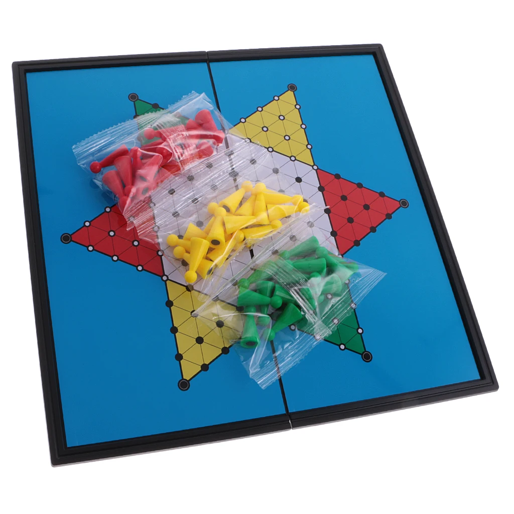 Travel Game Set Chess Chinese Checkers for Boad Game Family Game Hot