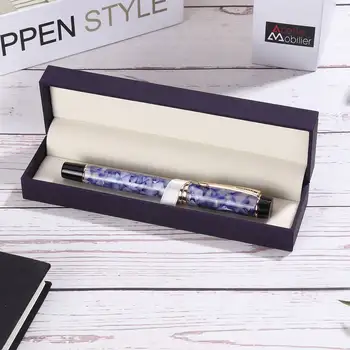 

Vinyl Tibetan Arabic Fountain Pen Student office ink-Pens Fountain-Pen Resin Stationery-Supplies F/M/Bent Nib Writing Gift Pen