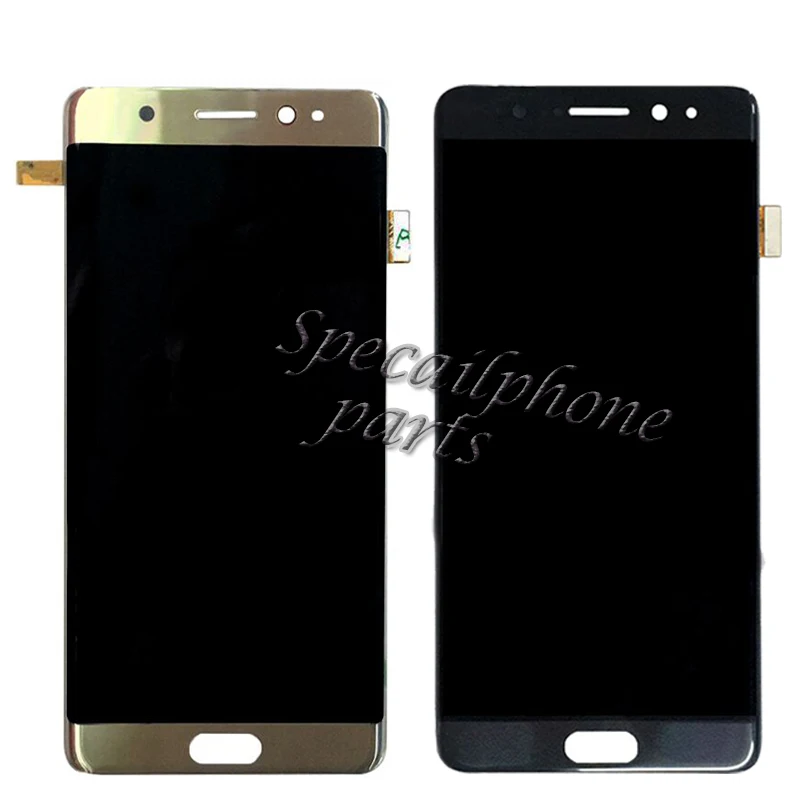 Супер AMOLED lcd для samsung Note FE lcd N935F N935F/DS дисплей сенсорный экран дигитайзер в сборе для samsung N930F Note 7 lcd