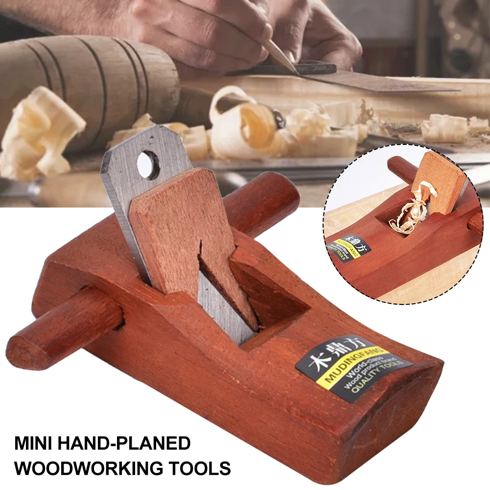 Mini Woodworking Flat Plane Edged Wood Hand Planer Carpenter Woodcraft Tool NEW 