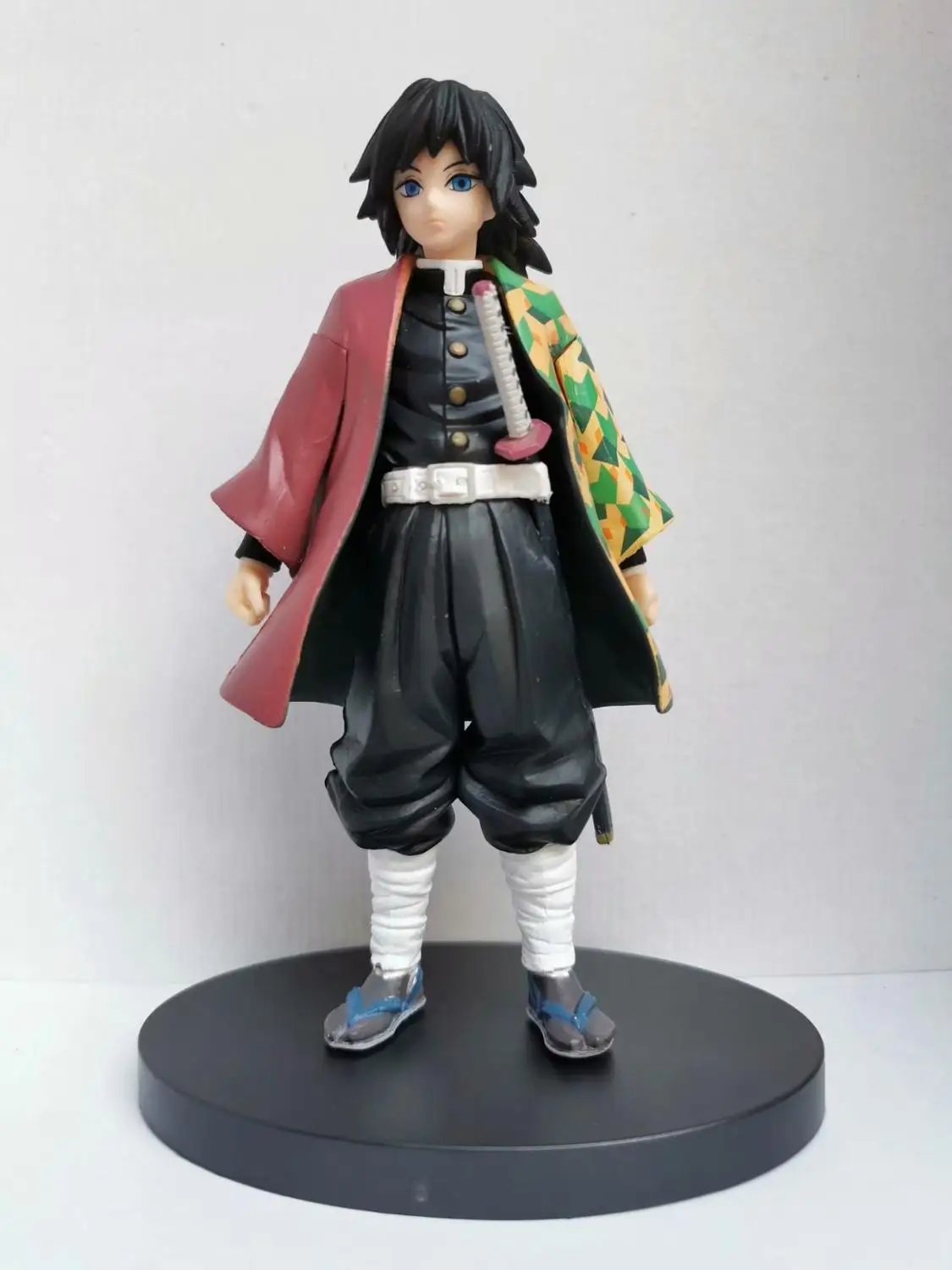 Серебристый 18 см фигурка демона-убийцы Kimetsu no Yaiba Kamado Tanjirou Nezuko ПВХ фигурка Модель Кукла коллекционная фигурка игрушки - Цвет: Серебристый