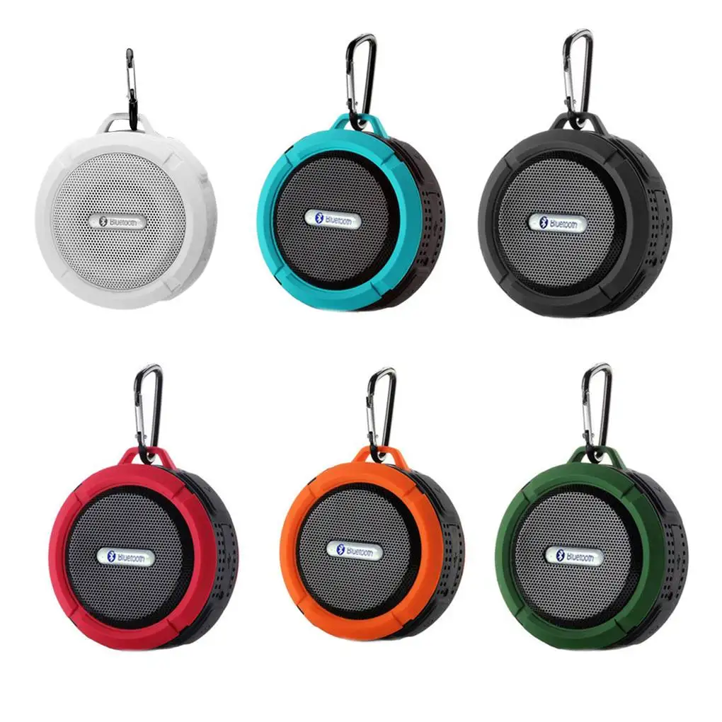 

C6 Bluetooth Speaker Outdoor Waterproof Sound Box Wireless Sound Box Support Insert TF-card