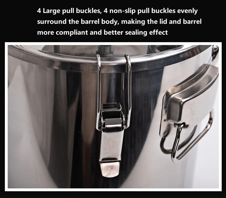 304 Stainless Steel Household 12L Wine Brewing Machine Fermentation Steamed Wine Hydrosol Pure Brew Pot