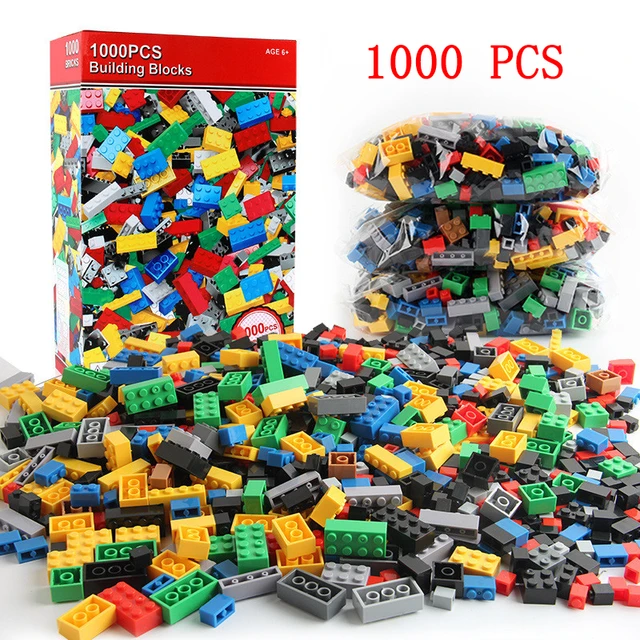 arrestordre venlige betale 1000 Building Blocks Compatible Lego | Lego Bricks 1000 Pcs Original - 1000/500  Pcs - Aliexpress