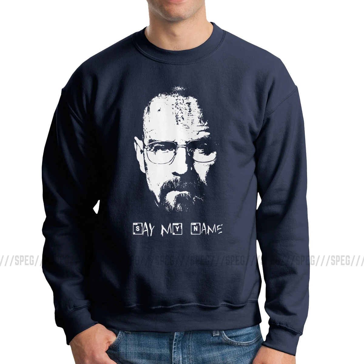 Say My Name Breaking Bad Walter White мужские пуловеры хлопковые крутые свитшоты одежда с круглым вырезом брендовые толстовки