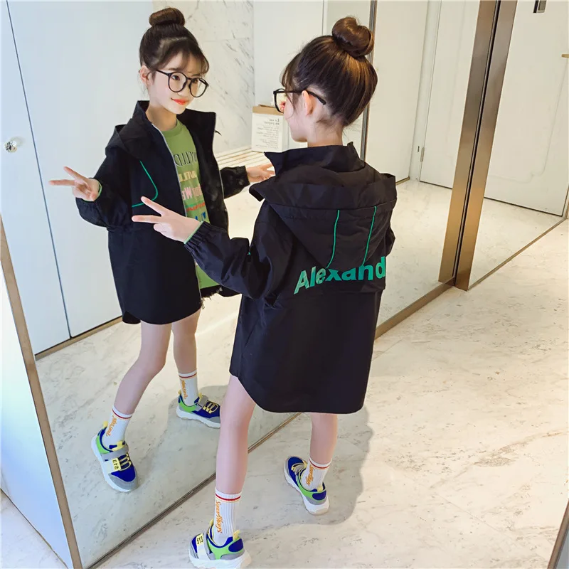 

Girl'S Coat Spring Clothing 2020 New Style Spring And Autumn Korean-style CHILDREN'S Jacket Western Style Children Fashionable G