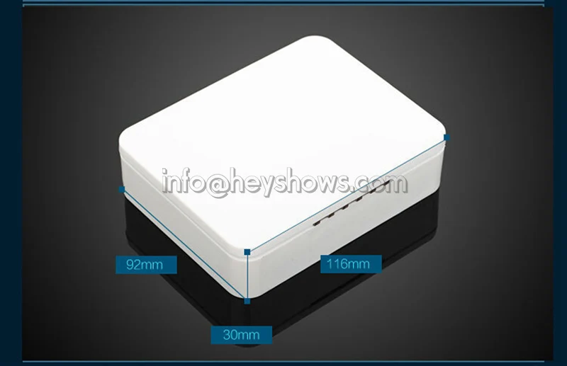 4 ports alarm host size