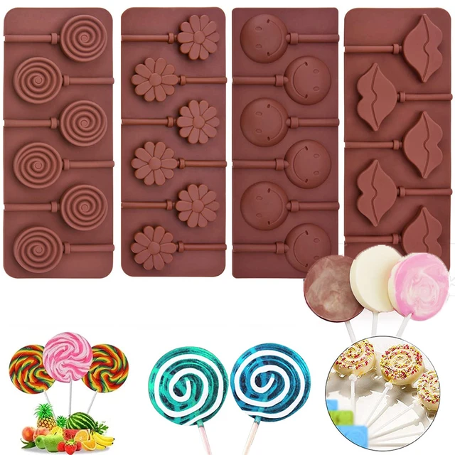 Lollipop Molds Jelly and Candy Chocolate Cake Mold Variety Shapes