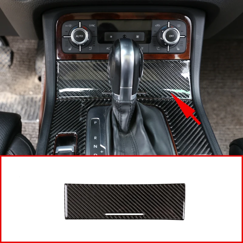 3D наклейка из углеродного волокна для Volkswagen Touareg 2011-2018 Rea Центральная панель
