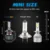 Bevinsee H7 H4 H11 Светодиодные Фары H1 H8 H9 H11 9005 9006 HB4 9012 Авто Противотуманные Фары CSP 6000K 8000K 6000LM 50W 12V Canbus Светодиодные Лампы