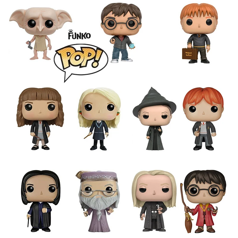 

Funko Pop harri potter Magic school Luna Dobby Snape The Movie Vinyl Action & Toy Figures Collectible Model Toy for Children