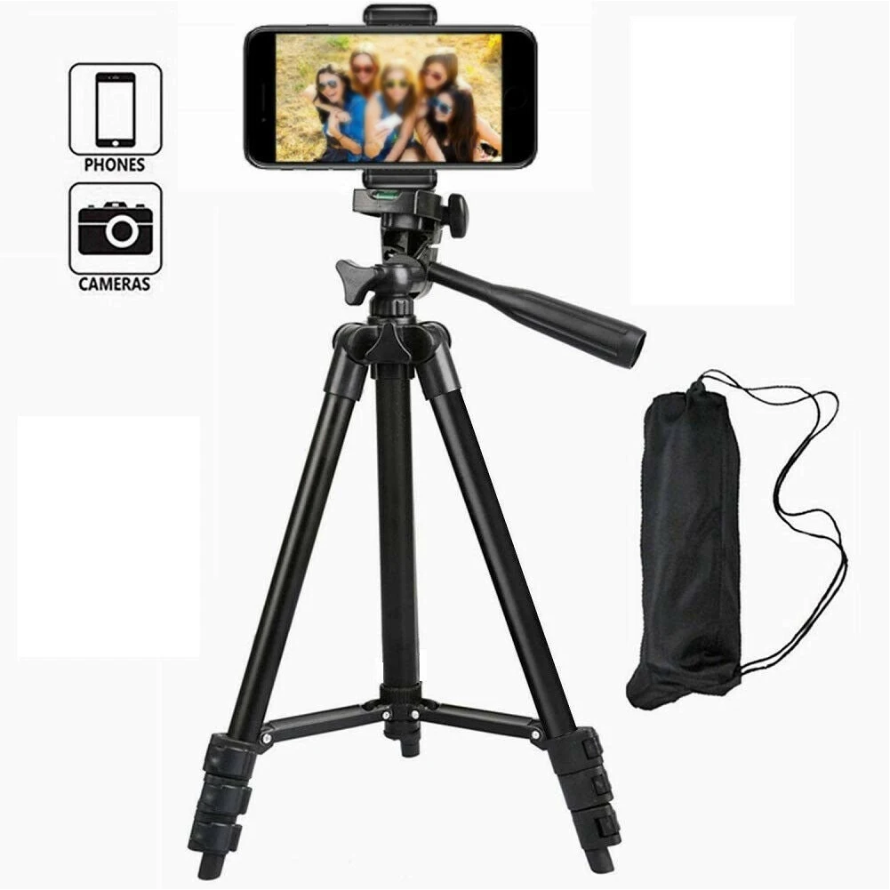 Extendable 35-110cm Portable Tripod for Smart Phone Camera Stand Holder black 3120 | Электроника