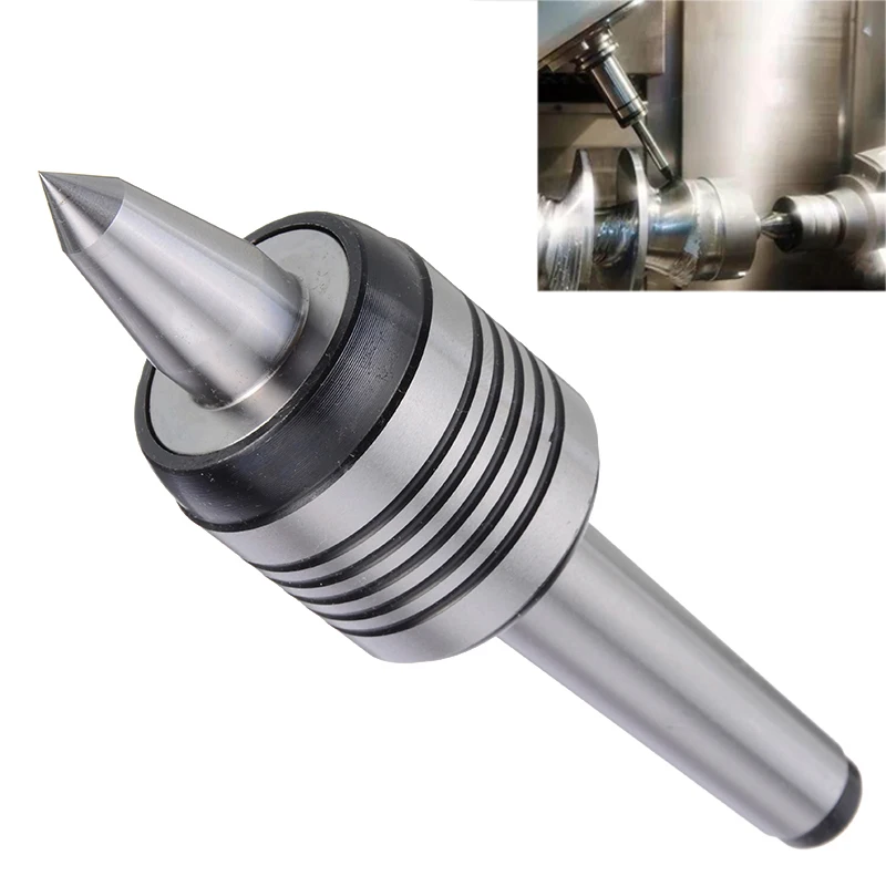 

1pc Precision MT2 Live Center 0.0002" Long Nose Live Center Morse Taper Bearing For Lathe Turning Tool
