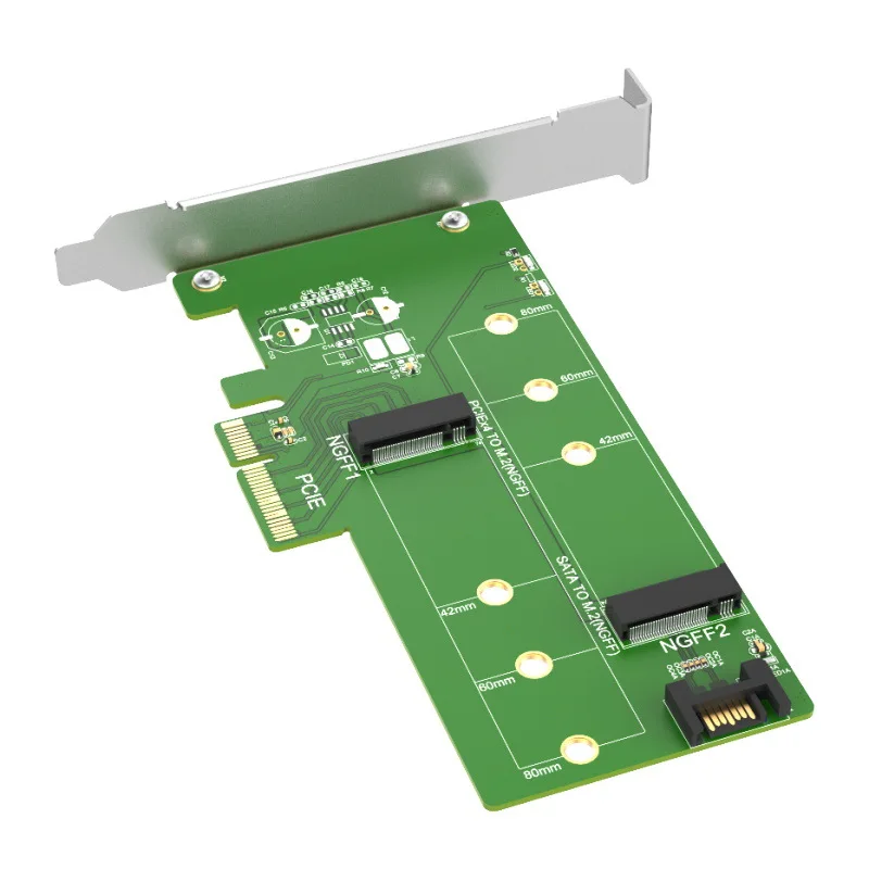 Maiwo M.2 Nvme Ssd Ngff на Pci-E X4 3,0 адаптер карта M ключ Pci-E X4 на Nvme Адаптер B Ключ M.2 Ngff Ssd на Sata