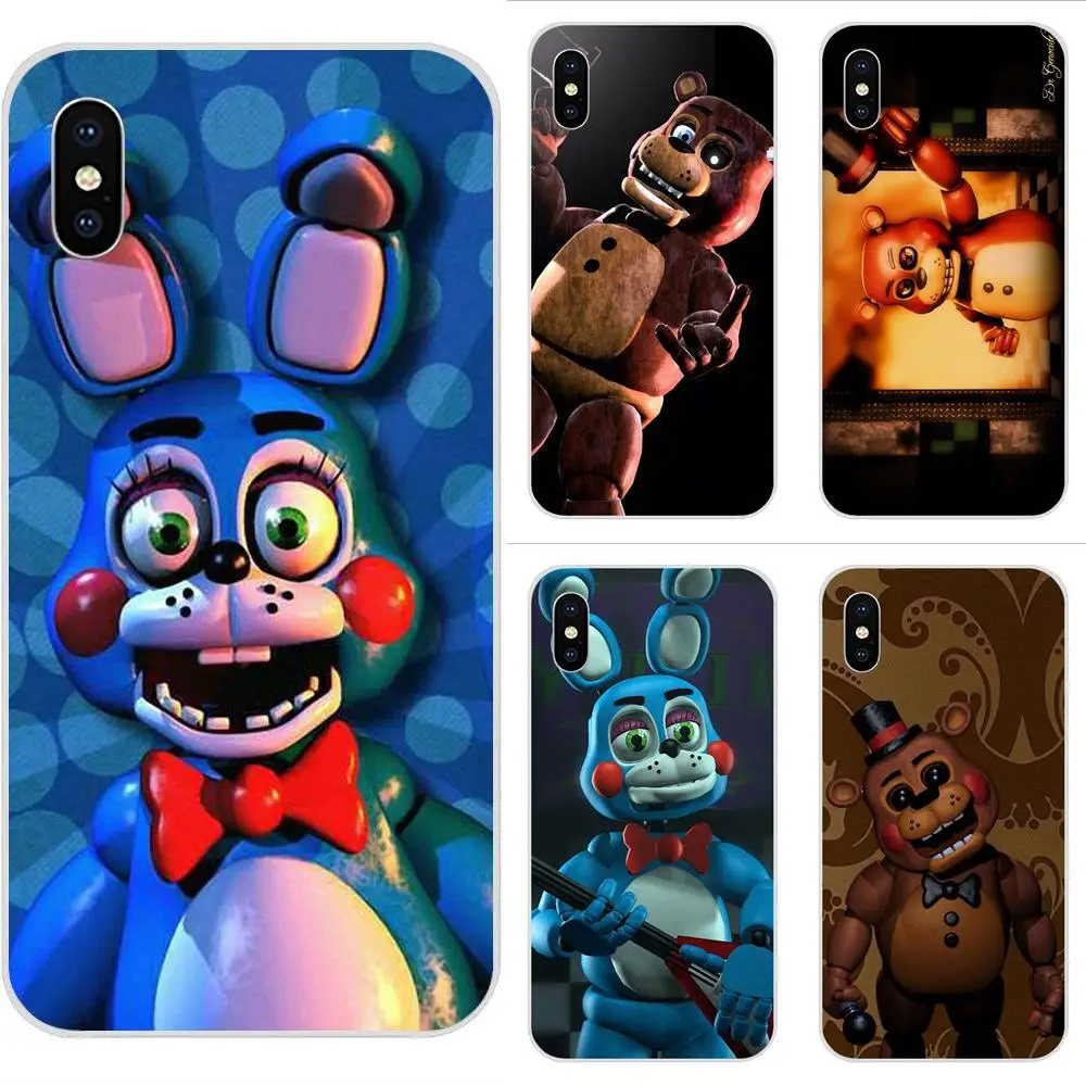 Мягкий чехол Аксессуары милые с героями игры пять ночей игрушка Freddys для Xiaomi Redmi Mi