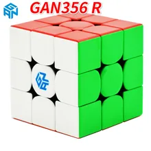 Gan356 R 3x3x3 Stickerless Magic Professional 356 RS speed Magico Cubs Gan356RS 3x3 Cubo GAN356AIR Пазлы для детей