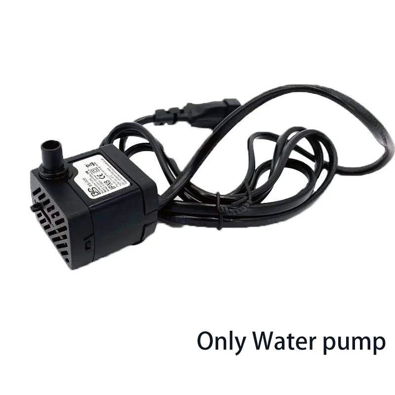 ตัวเลือกสินค้า 110 V/220 V 2.5 W/3 W/4 W/5 W Ultra-Quiet Submersible น้ําพุปั๊มกรองบ่อปลา Aquarium ปั๊มน้ําถัง Garden Fountain