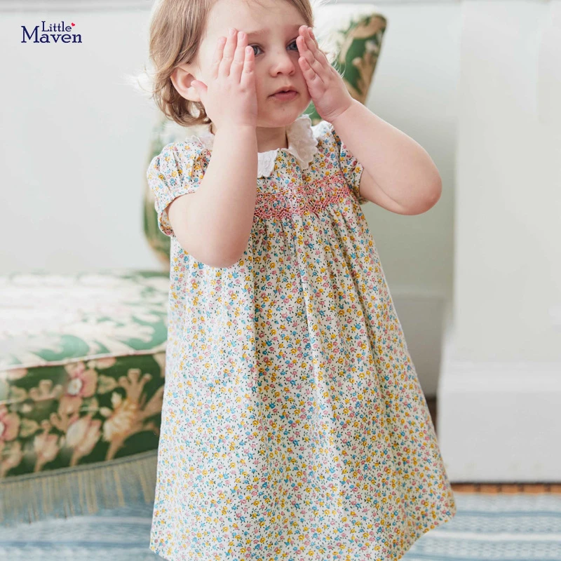 Peter pan collar baby girl dress Clearance