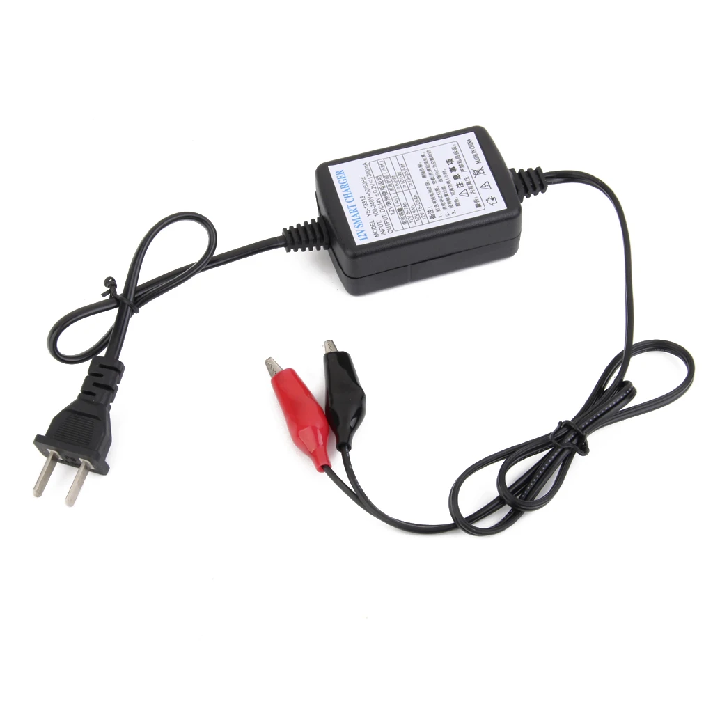 12V 1300mA CAR QUAD VAN MOTORCYCLE BATTERY TRICKLE CHARGER TENDER MAINTAINER