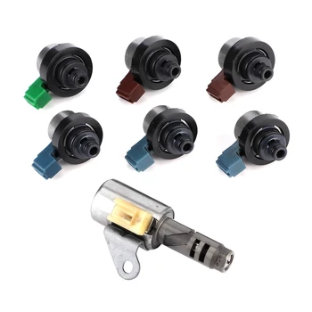 

7pcs/Set Transmission Solenoid Kit 4EAT Replacement Fit for Subaru Forester/Impreza/Legacy/Loyale/SVX/XT