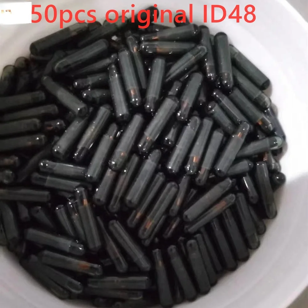 Transponder Chip original ID48 glass chip auto transponder chip ID 48 for car key blank