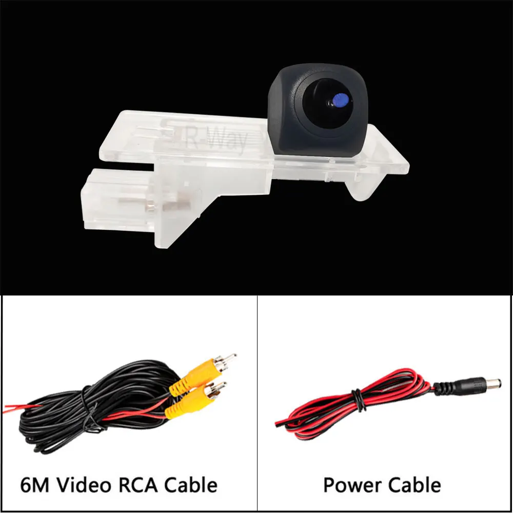 Camera Only R-Way HD Автомобильная камера заднего вида ночного видения для Renault Fluence 2013- Renault Captur2015 беспроводная камера - Название цвета: Camera Only