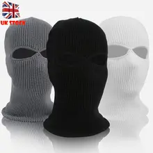 Зимняя женская мужская мотоциклетная Лыжная Ветрозащитная маска для лица, Теплая эластичная вязаная маска для лица, Шапка-бини, грелка для шеи