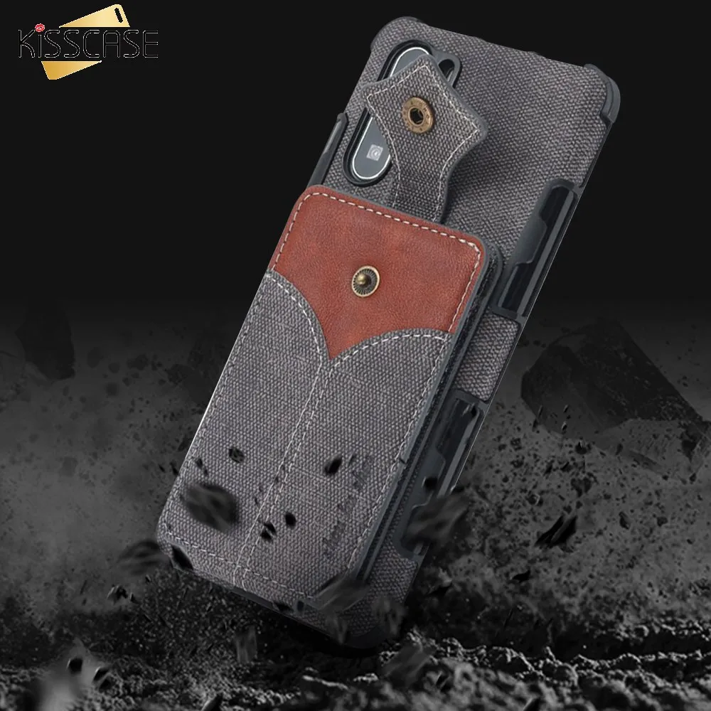 

KISSCASE Original Case For Samsung Galaxy S9 S9 S8 Plus Card Pocket Case For Samsung Note 10 8 9 Plus S9 S9 S8 s10 Lite Capinhas