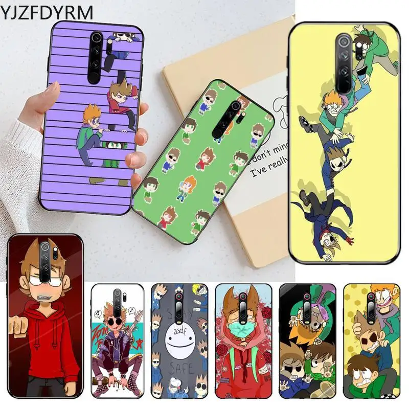 

YJZFDYRM Eddsworld Phone Case for Redmi Note 9 8 8T 8A 7 6 6A Go Pro Max Redmi 9 K20 K30 Pro