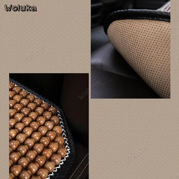 

Cushion Wooden beads car single piece breathable summer cushion kst cool pad four seasons mat universal bodhi CD50 Q01