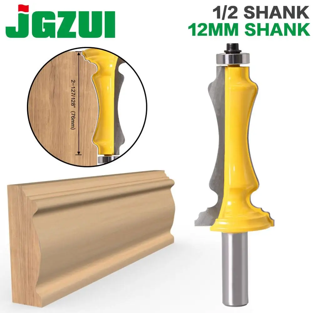 thumbnail image 2 of 1 Pc 8mm Shank Extra Long Blade Cutting Straight Router Bit Woodworking 2 of 14