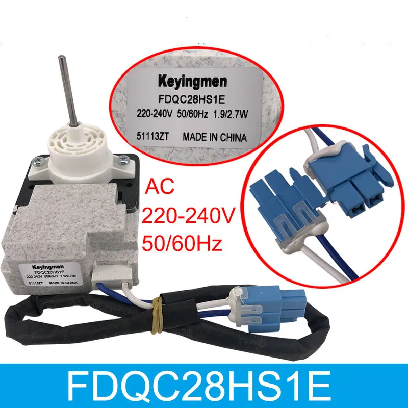 New Original Refrigerator Fan Motor FDQC28HS1E Refrigerator AC Motor 