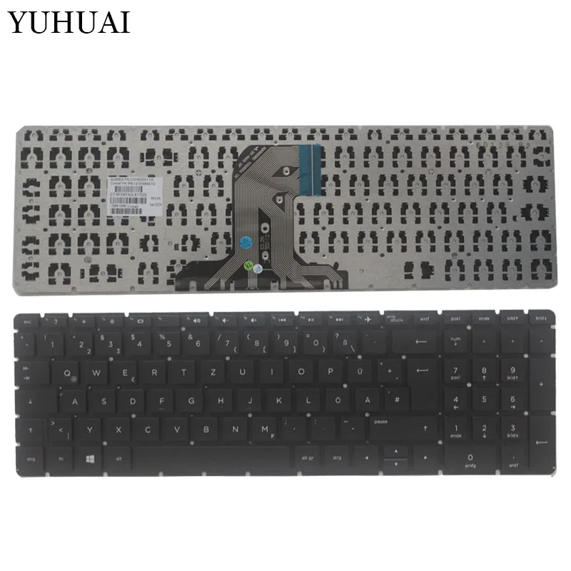 Новый Пособия по немецкому языку/GR Клавиатура для ноутбука HP 250 G4 255 256 G5 TPN-C125 TPN-C126
