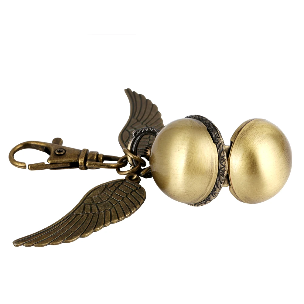 Антикварные кварцевые карманные часы с шариковым крылом в стиле стимпанк, ожерелье с цепочкой, кулон, часы для мужчин и женщин, брелок, подарки, reloj de bolsillo