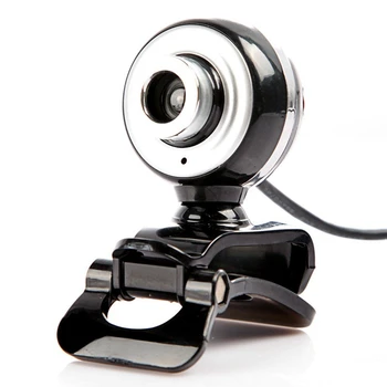 

HD USB Web Cameras with MIC for Computer Clip-On Webcam Auto Focus Built-In Microphone Video Call Computer Webcams