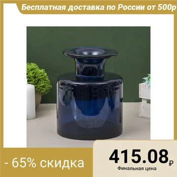 

Bottle-vase "Prussian blue"