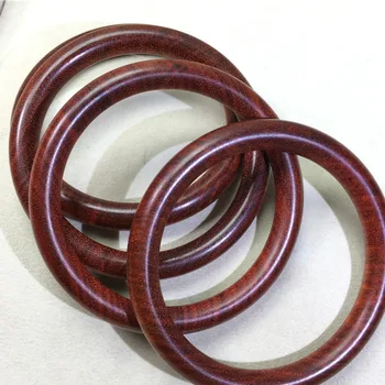 

Natural lobular Rosewood High-density bracelet round imperial concubine bracelet gift for girlfriend/mother