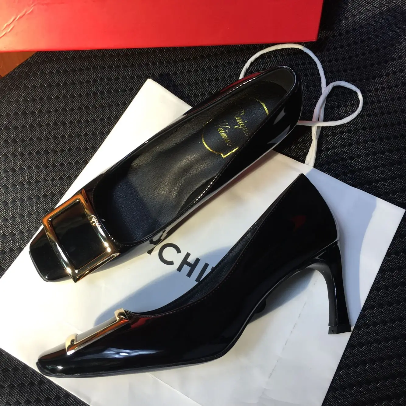 Kmeioo/Классические деловые туфли-лодочки; офисные туфли на высоком каблуке с пряжкой; женские туфли на шпильке с квадратным носком
