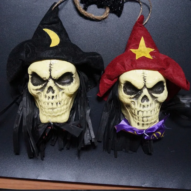 Halloween Hanging Ghost Haunted House Terror Scary Props Theme Party Drop Ornament Escape Horror Halloween Decorations