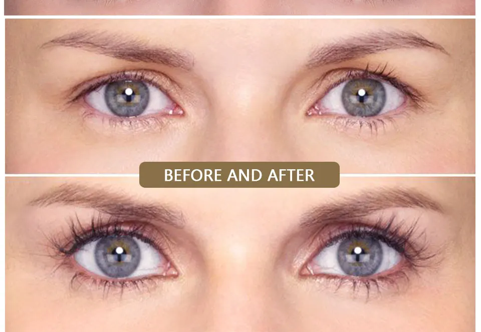 Natural Castor Oil Eyelash /Eyebrow Growth Serum Fast Growth Liquid Eyelash Enhancer Makeup Eyebrows Longer Thick Essential Oil