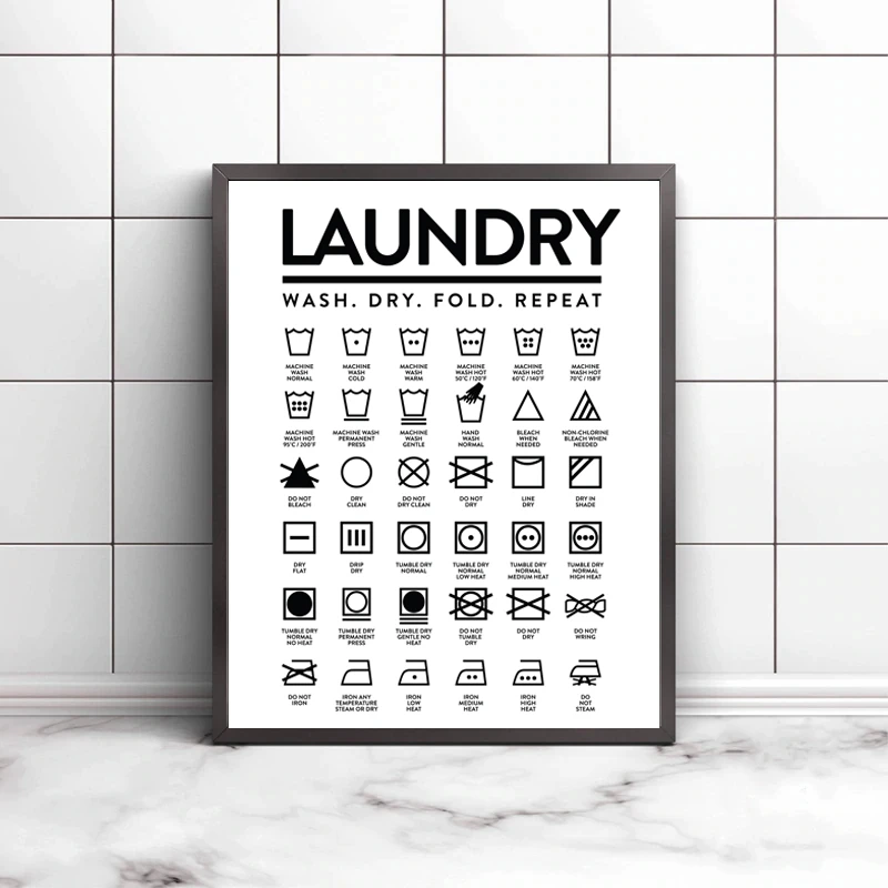 Laundry Room Wall Decor Laundry Room Signs Canvas Prints And Poster Laundry Icons Art Painting Picture Modern Wall Decoration Painting Calligraphy Aliexpress laundry room wall decor laundry room signs canvas prints and poster laundry icons art painting picture modern wall decoration