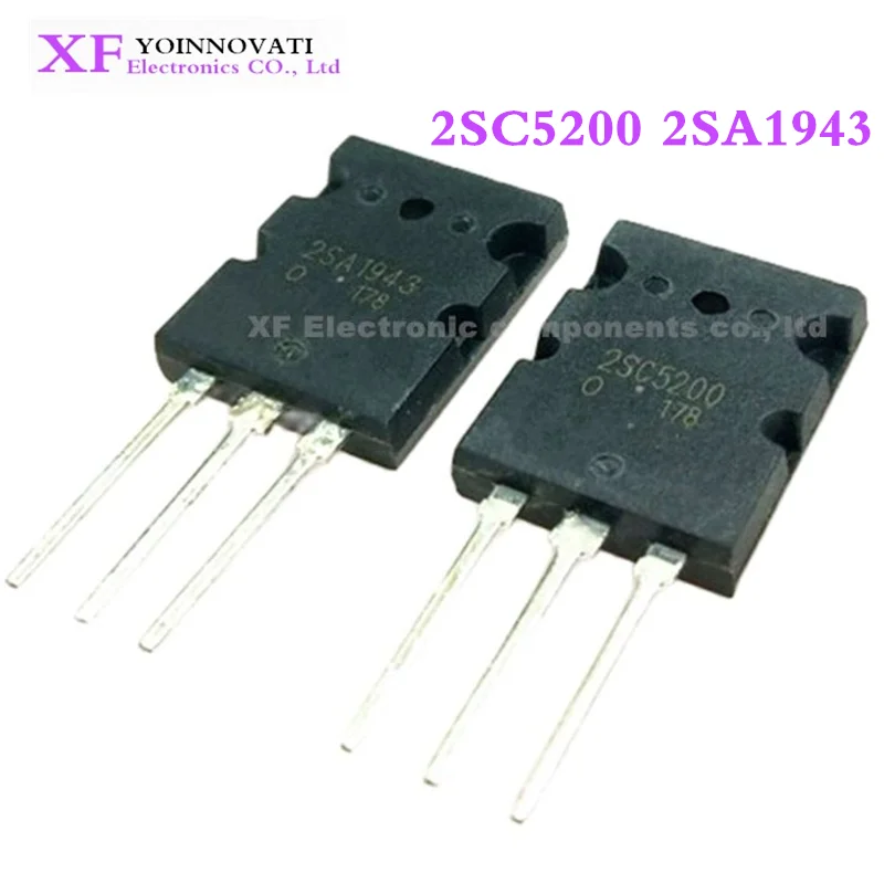 60 шт./лот 2SC5200 2SA1943 C5200 x30pcs + A1943 TO 3PL AMP Транзистор|2sc5200 2sa1943|transistor amptransistor c5200 |